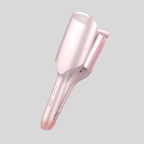 Curling iron for large wave curls