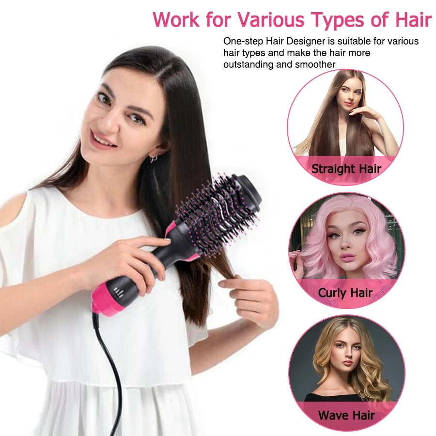 Multi-Function Hair Dryer Brush Blow